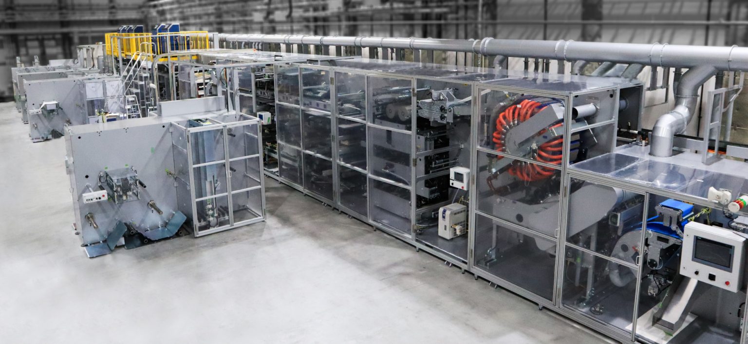 ZUIKO Modular System Baby Diaper Machine